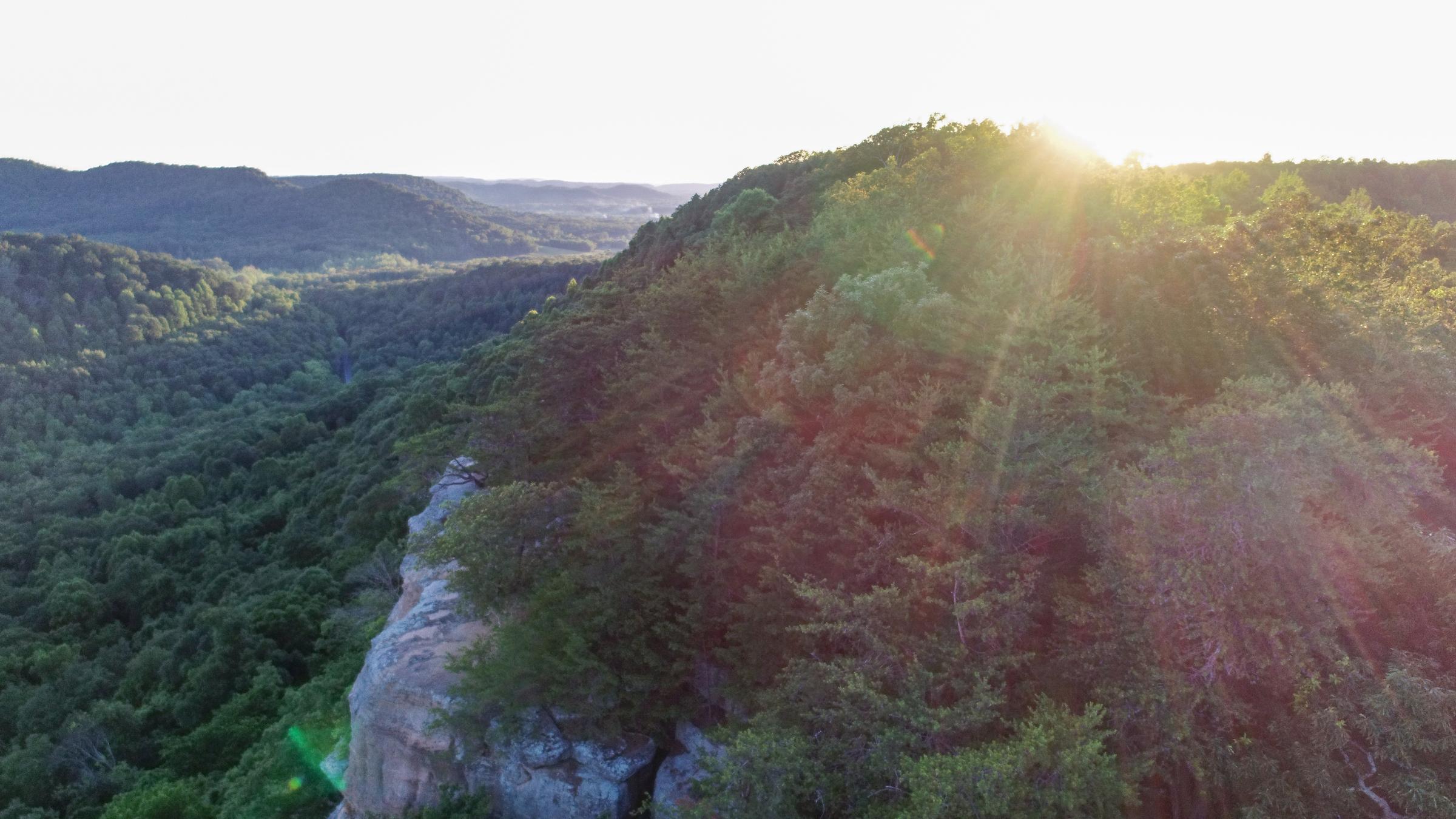 Pinnacles aerial